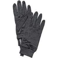 Hestra Merino Wool Liner Active 5 Finger Guanti (3, grigio)
