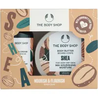 The Body Shop Nourish & Flourish Shea Duo — cofanetto crema doccia e burro corpo (60 ml + 50 ml)