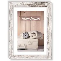 Zep Cornice Per Foto Nelson 6 White/brown 30x40 Cm Wood Photo