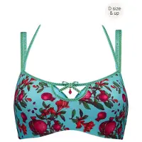 Marlies Dekkers Forbidden Fruit Pomegranate Print Plunge Balcony Bra Taglia: 70D | Bikini Outlet | Donna