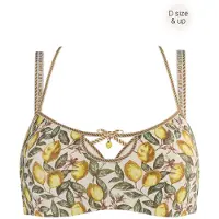 Marlies Dekkers Mambo Amalfi Lemon Print Plunge Balcony Bra Taglia: 70E | Reggiseni Outlet | Donna