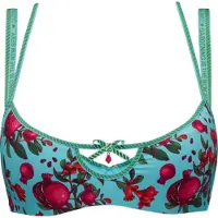 Marlies Dekkers Forbidden Fruit Pomegranate Print Demi Bra Taglia: 80C | Reggiseni Outlet | Donna