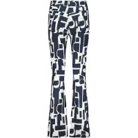 DIDI Travel Pants Paseo Print Dark Blue With Galaxy 2.0 Print Taglia: 44 | Pantaloni Outlet | Donna | Blu