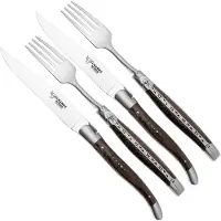 Laguiole En Aubrac CCF99WEIHL, set di posate da 4-pz, legno wenge