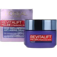 L'Oréal Revitalift Filler HA Night Cream - Night Crema viso 50ml