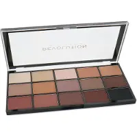 Makeup Revolution Palette eye shadow Re-Loaded (Palette Basic Mattes) 15 x 1.1 g