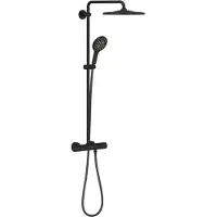 GROHE Sistema doccia Rainshower SmartActive 310 22119 con termostato phantom black, 1 pz.