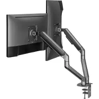 Gembird Supporto Per Doppio Monitor