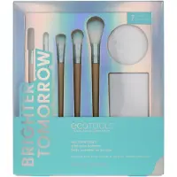 Ecotools Brighter Tomorrow Set : Punta, Pennello correttore + Grande, Pennello ombretto + Diffuso, Pennello ombretto + Precision, Pennello evidenziator