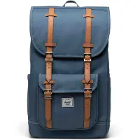 Herschel Zaino Unisex Little America Backpack Blue Mirage/white Stitch