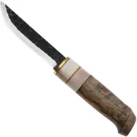 Marttiini Aapa 131030 Carbon, Birch Wood, Reindeer Antler, coltello da outdoor