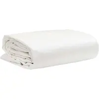vidaXL telone bianco 4x8 m 650 g/m²