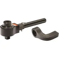 Bahco Moltiplicatore di coppia manuale con bracci di reazione sfalsati e diritti, coppia massima 1000 Nm