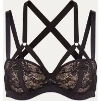 Marlies Dekkers Taboo Black And Sand Balcony Bra Taglia: 80B | Reggiseni Outlet | Donna | Nero