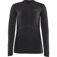 Craft Women's Active Intensity CN L/S Intimo sintetico Donna (M, nero)