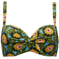 Marlies Dekkers Bellini Flower Print Plunge Balcony Bikini Top Taglia: 70D | Bikini Outlet | Donna