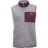 2117 of Sweden Women's Skord Pile Vest Gilet in lana Donna (L, grigio)