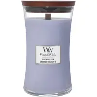 Woodwick Lavanda Spa 609,5 g — Candela Profumata in Vaso