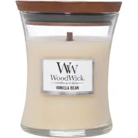 Woodwick Vaso Vanilla Bean 275 g — Candela Profumata