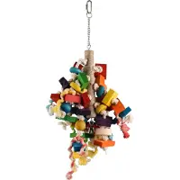 Flamingo Giocattolo Per Uccelli Rainbow Che 50cm
