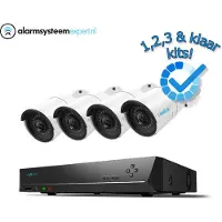 Reolink Videoregistratore di rete RLN8-410-2T con HDD da 2 TB, 8 canali