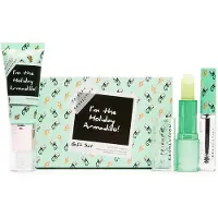 Revolution X Friends Holiday Armadillo Trio — set regalo (lip balm + brow gel + bronzer)