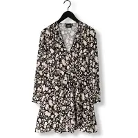 Another Label May Dress Black Flower Taglia: XS | Abiti Mini Outlet | Donna | Nero