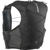 Salomon Active Skin 8 Set Gilet da corsa (XS, nero)