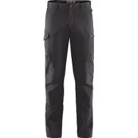 Fjällräven Travellers MT Trousers Pantaloni da trekking Uomo (44, grigio/nero)