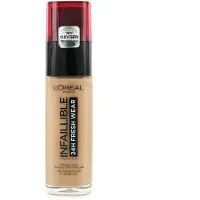 L'Oréal Infaillible Fondotinta 24 ore 30 ml 220 Sable Sand — Fondotinta long-wear