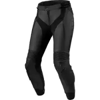 REV'IT! Xena 4 Ladies Pantaloni tuta in pelle unisex nero, taglia 42