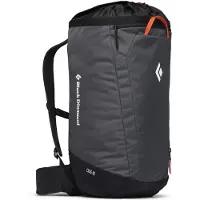 Black Diamond - Zaino da arrampicata - Crag 40 Backpack Carbon - Taglia M/L - Grigio