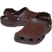 Crocs Yukon Vista II LiteRide Clog Sandali Uomo (M11, marrone)