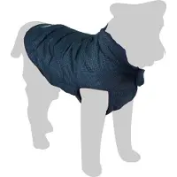 Flamingo Giacca per cani Nordic nera, lunghezza: 50 cm