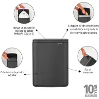 Brabantia Cestino Dei Rifiuti Bo 12l