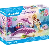 Playmobil Gioco Di Costruzione Di Sirene Con Delfini