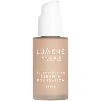Lumene Invisible Illumination Vegan Collagen Serum in Foundation — fondotinta siero leggero nutriente SPF 30 tonalità 2 30 ml