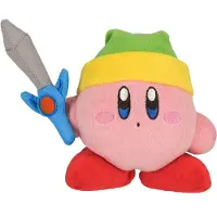 Super Mario Con Figura Di Spada Kirby