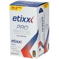 Etixx Scatola Di Gel Energetici Double Carb Pro Line Mirtilli 60ml 12 Unità