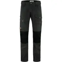 Fjällräven Vidda Pro Ventilated Trousers Pantaloni da trekking Uomo (58 - Long, nero)