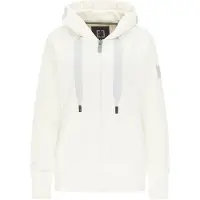 Elbsand Women's Kelda Hood Jacket Felpa con cappuccio Donna (XL, bianco)