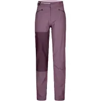 Ortovox Women's Brenta Pants Pantaloni da trekking Donna (L - Short, lilla)