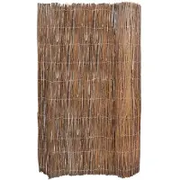 vidaXL -Bildschirm 5x1 m Willowwood