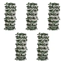 vidaXL Giardino Doghe 5 St. mit künstlichen Blättern 180x30 cm Prato