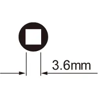 Icetoolz Chiave Per Raggi 12d5 Square 3.6 Mm Set