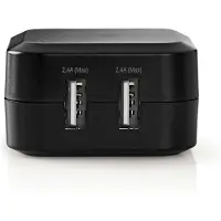 Nedis Caricabatterie Da Parete Usb Wchau484abk