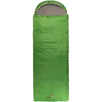 Grüezi Bag Cloud Decke Sacco a pelo sintetico (bis 191 cm Körpergröße - 225 x 80 cm, verde)