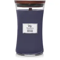 Woodwick Hinoki Dahlia 609 g — Candela in Vaso