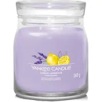 Yankee candle Lemon Lavender Signature 368 g — Candela Profumata