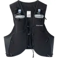 Nnormal - Gilet de course - Race Vest Black in Nylon - Taglia XL - Nero